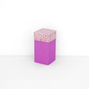 2x2 SVG Box Lid - 1 Inch - SVG Template 3D Box or Lid