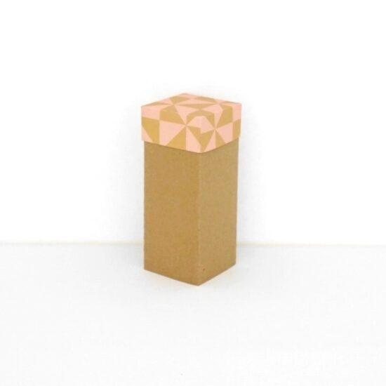2x2x5 SVG Box Base with 1 inch lid shown