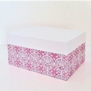 6x4x3 SVG Box or 4x6x3 SVG Box Base - 1 inch lid