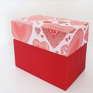 5x3x4 SVG Box Base or 3x5x4 SVG Box Base - 1.5 inch lid