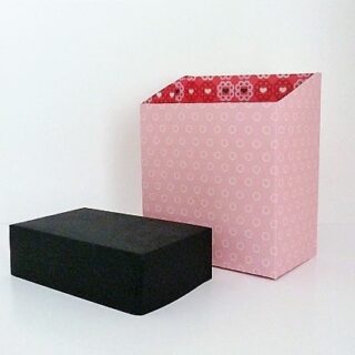 Angled 5x3x6 SVG Box Base - 1.5 inch lid