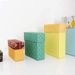 Lids for all 3 x 1 Boxes