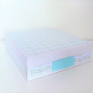 8x7x2 SVG Box Base or 7x8x2 SVG Box Base - 3/4 inch lid