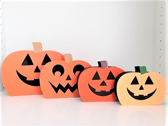 Resized SVG Pumpkin Box Set / FCM Pumpkin Box Resized Set