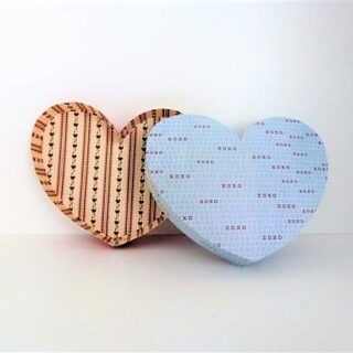 SVG 3D Heart Box - Valentine's Day Box