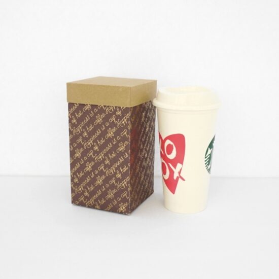 16oz Coffee Cup Vertical SVG Gift Box
