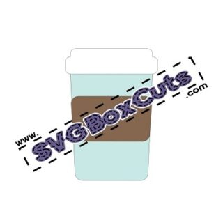 SVG Coffee Cup - PNG and JPG included