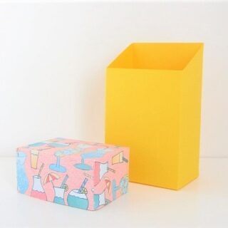 3x2x5 SVG Box Base Angled to 3x2x4 - 1.5 inch lid