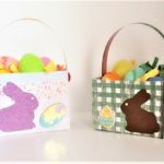 DIY SVG Easter Baskets / FREE SVG Handles / FREE SVG Grass