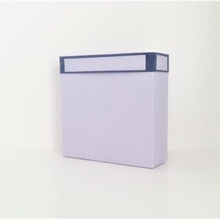 6x2x6 SVG Box or 2x6x6 SVG Box - 1 inch lid - with decorative panels