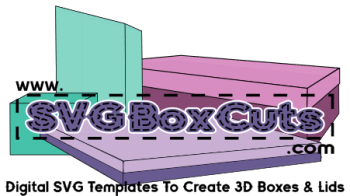 Download Svg Box Templates To Create 3d Boxes And Organizers SVG Cut Files