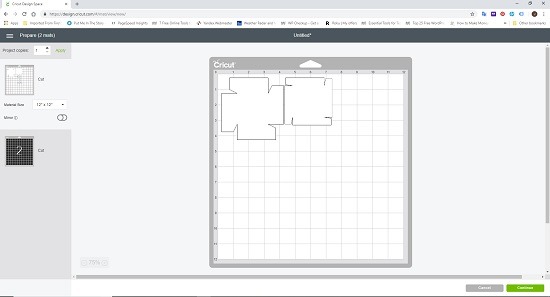 cut SVG boxes using Cricut - lines were NOT attached