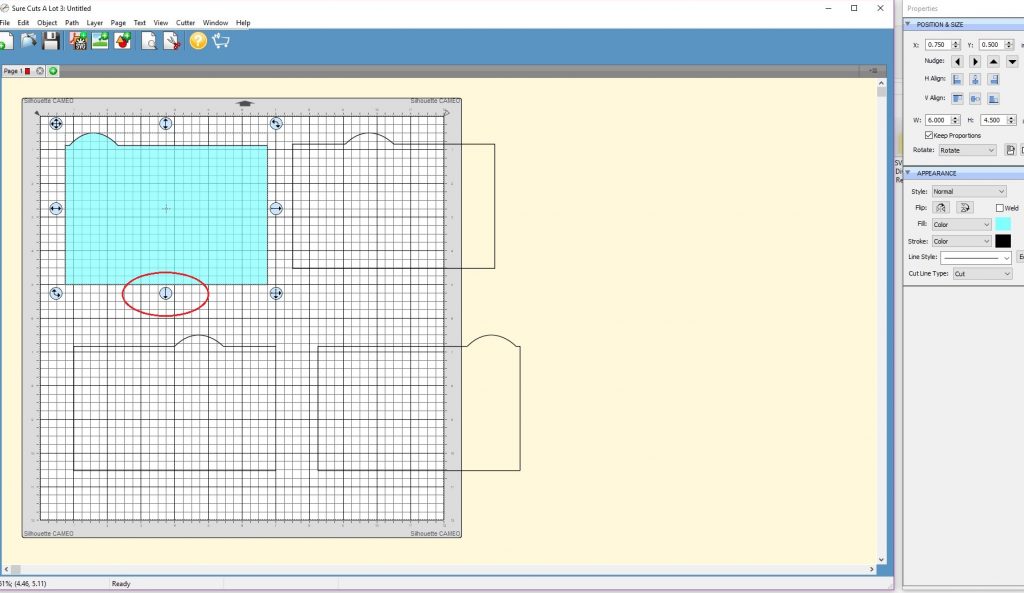 SVG Index Divider Templates - SCAL - Drag Arrow to Resize