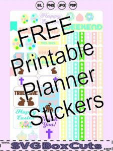 Printable Easter Planner Stickers