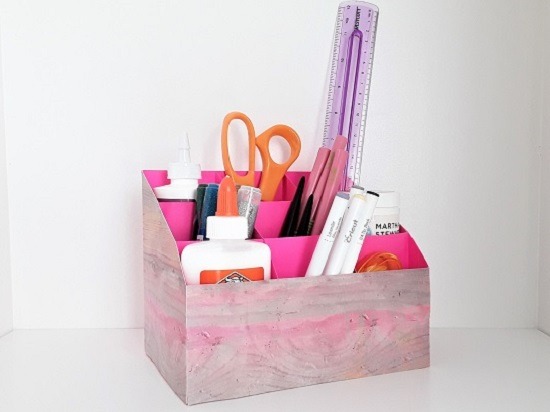 SVG Craft Supply Organizer, Desktop Organizer