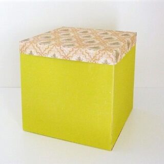 6x6x6 SVG Box Base - 3/4 inch lid