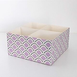 SVG Box Divider - 4 compartment in 4x4x2 SVG Box