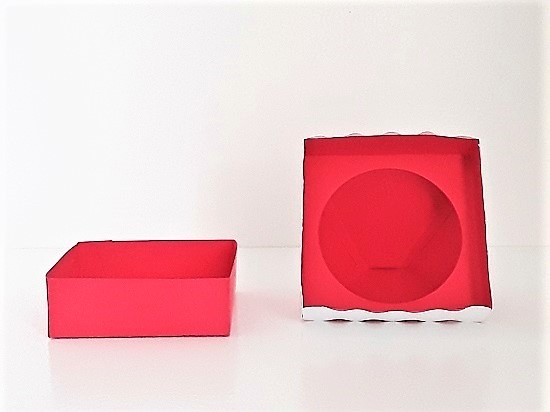 SVG Hershey Kiss Gift Box assembled