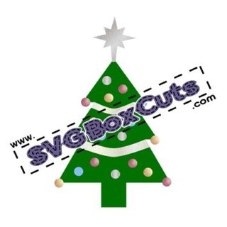 FREE SVG Christmas Tree