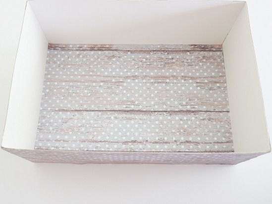 SVG Memory Box with decorated support panel