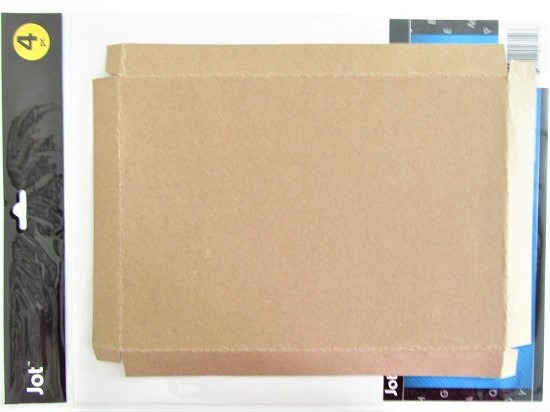 SVG Memory Box Lid - Main template on 11x14 poster board