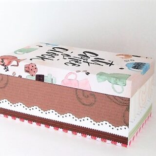 5x9x4 SVG Box Base or 9x5x4 SVG Box Base - 1 inch lid