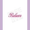 Believe - FREE SVG, PNG, JPG, PDF