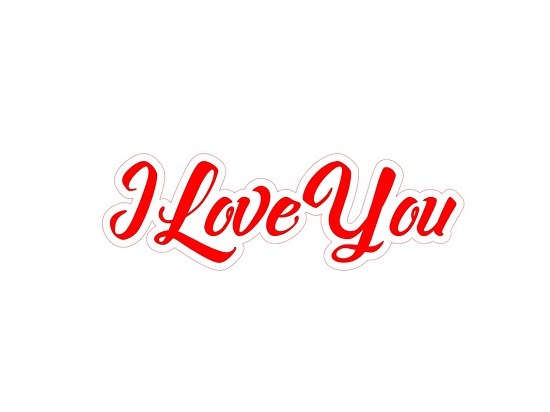 Download I Love You - FREE SVG, PNG, JPG, PDF / SVG Box Templates