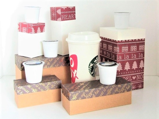 SVG Coffee Cup and SVG K-Cup Gift Box Sets
