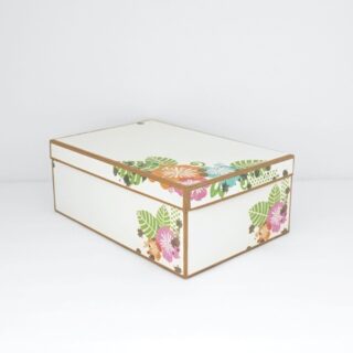 SVG Memory Box Set A with decorative panels for the box base and lid.