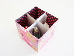 Organize Ornaments with SVG 4x4x4 Ornament Storage Box