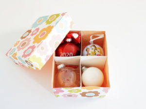 Organize Ornaments with SVG 5x6x3 Ornament Storage Box