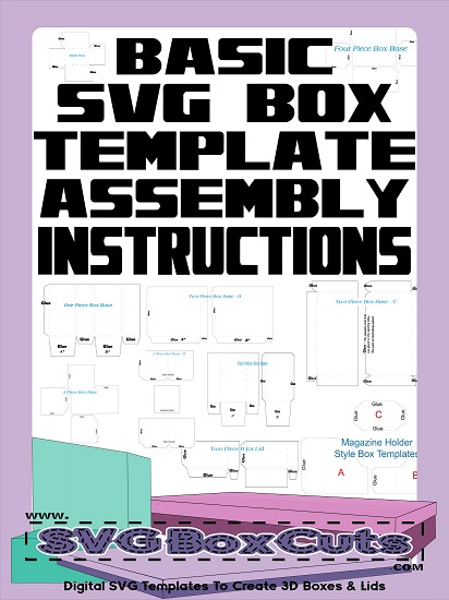 SVG Box Templates - Basic Assembly Instructions