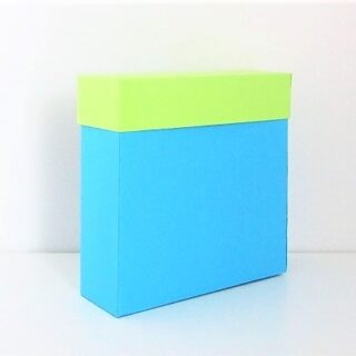 4.5x1.5x4.5 SVG Box Base or 1.5x4.5x4.5 SVG Box Base - 1 inch lid pictured