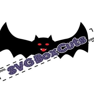 SVG Halloween Bat - PNG & JPG included