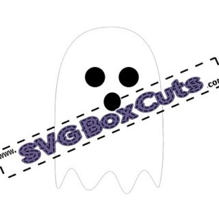 SVG Ghost / Halloween Ghost - PNG & JPG included