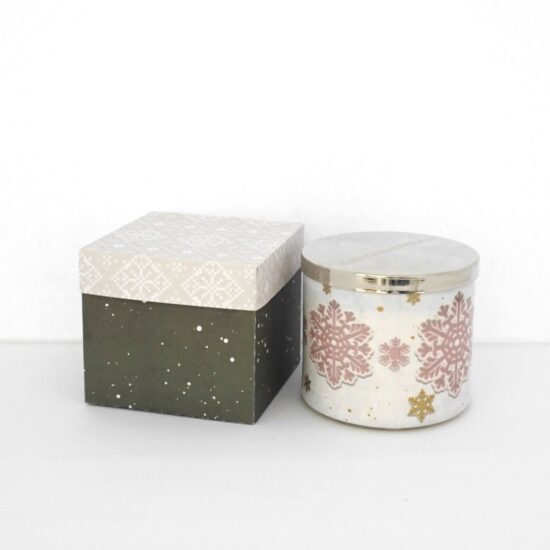 Bath and Body 3 Wick Candle SVG Gift Box