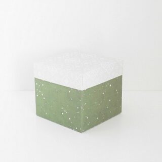 SVG 4-1/16x4-1/16x3-5/8 Box Base (4.0625x4.0625x3.625 SVG Box Base) - 1 inch lid shown
