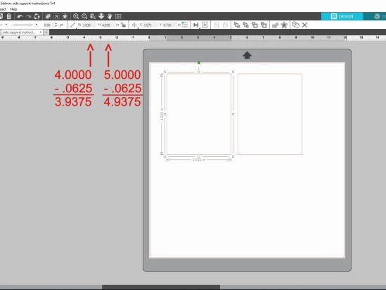 Duplicate side panel for 2 sides