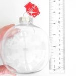 Large Walmart Ball Ornament Height