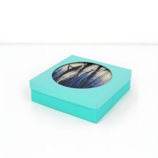 Horizontal SVG Coaster Gift Box - 4.25 inches