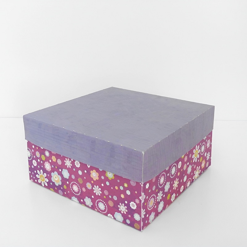 4x4x2 SVG Box Base with 3/4 inch lid shown