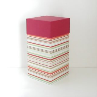4x4x8 SVG Box Base with 2 inch lid shown