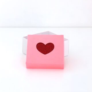 Free SVG Heart Window Lid Treat Box / Gift Box