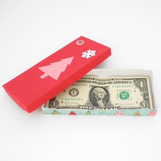 SVG Gift Box for Money