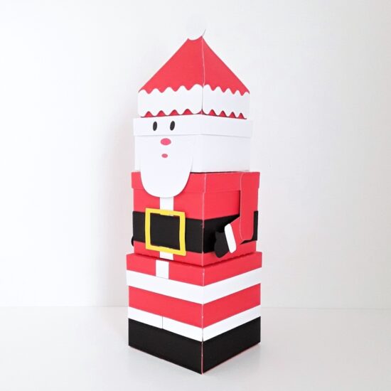 SVG Santa Treat Box