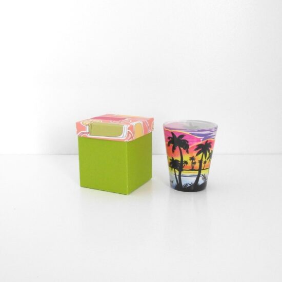 SVG Gift Box for a short shot glass