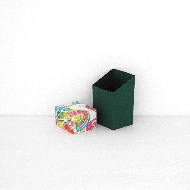 2.5x2x4 Angled SVG Box - 1 Inch Angle | SVG Templates | 3D Box